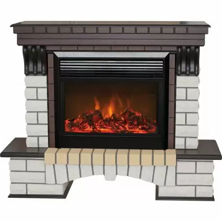 Каминокомплект RealFlame Country 26 AO с очагом MoonBlaze LUX Black/Brass
