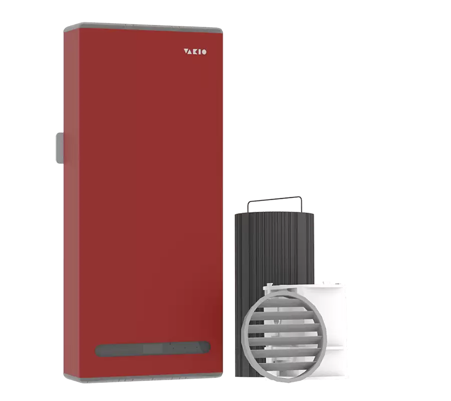 Приточно-вытяжная установка Vakio BASE SMART Red Flame