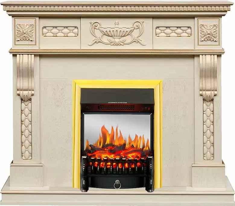 Каминокомплект Royal Flame Corsica c очагом Fobos FX M Brass