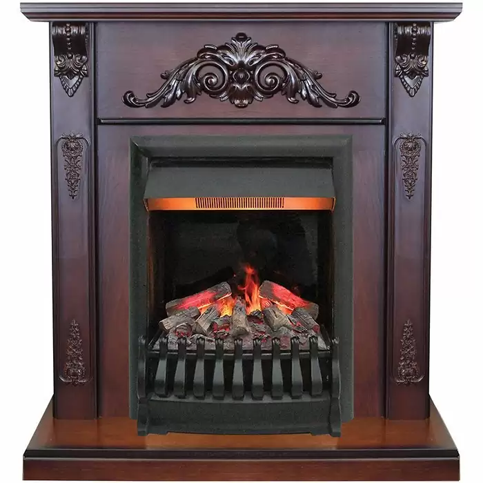 Каминокомплект RealFlame Anita STD/EUG AO с очагом 3D Oregan