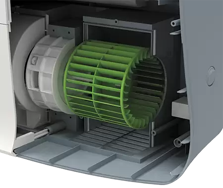 Вентиляционная установка Ballu BMAC-200 Warm CO2 Wi-fi