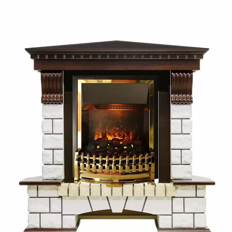 Каминокомплект Dimplex Pierre Luxe угловой с очагом Atherton