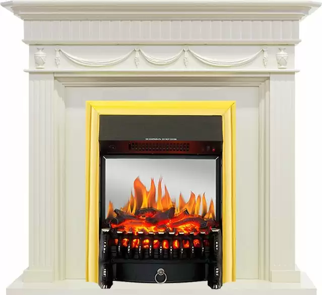 Каминокомплект Royal Flame Corfu c очагом Fobos FX M Brass