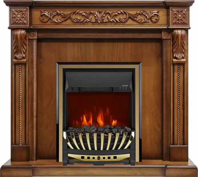 Каминокомплект Royal Flame Neapol c очагом Aspen Brass