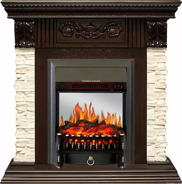 Каминокомплект Royal Flame Luxemburg с очагом Fobos FX M Black