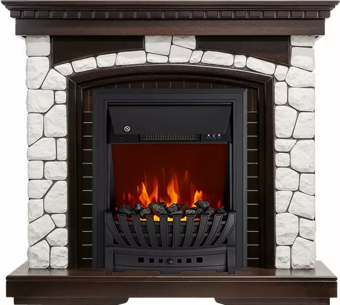 Каминокомплект Royal Flame Glasgow с очагом Aspen Black
