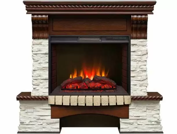 Каминокомплект RealFlame Kingstone 25 с очагом Sparta 25,5 LED