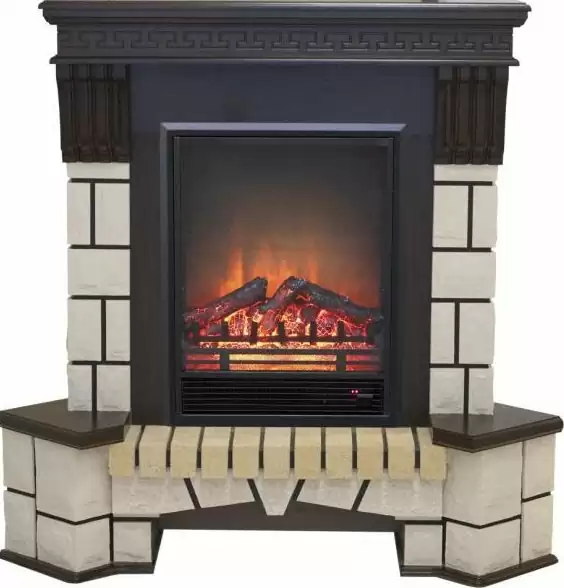 Каминокомплект RealFlame Stone new STD/EUG AO (DN) с очагом Eugene