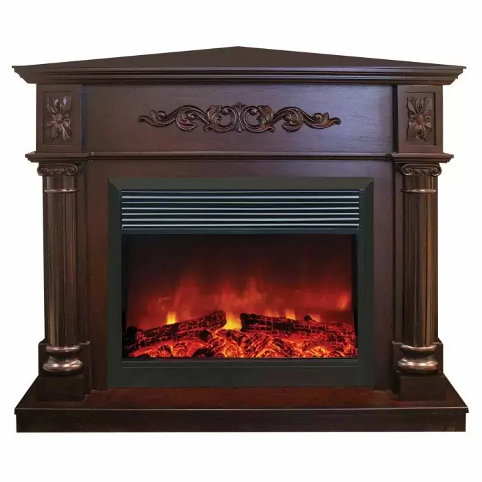 Каминокомплект RealFlame Silvia Corner 26 AO с очагом Moonblaze Deluxe