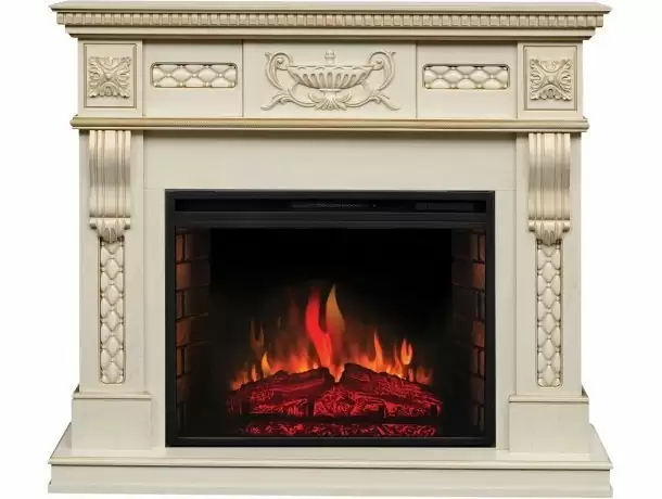 Каминокомплект RealFlame Corsica Lux 25,5 с очагом Evrika 25,5 LED