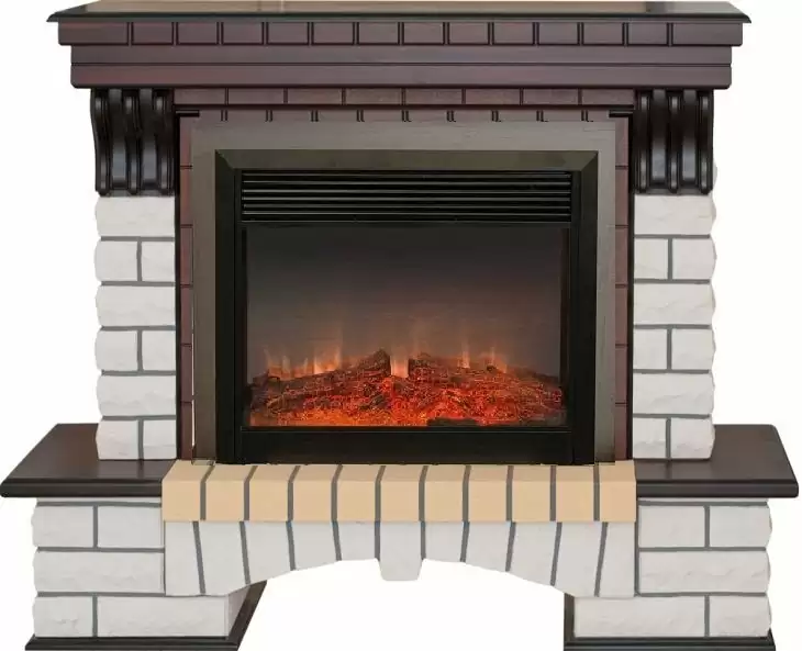 Каминокомплект RealFlame Country 26 AO с очагом Moonblaze Deluxe