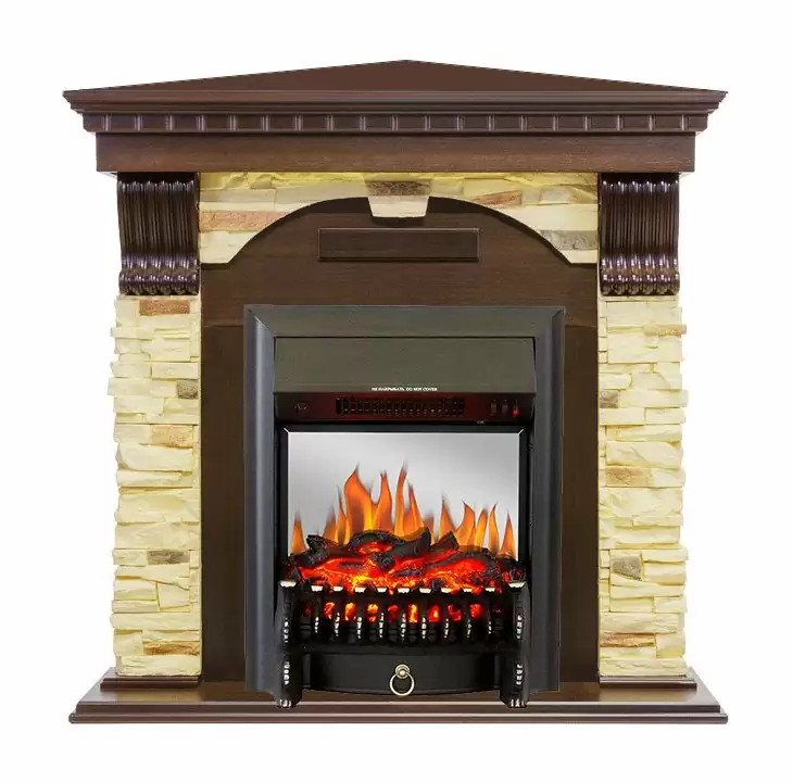 Каминокомплект Royal Flame Dublin угловой с очагом Fobos FX M Black