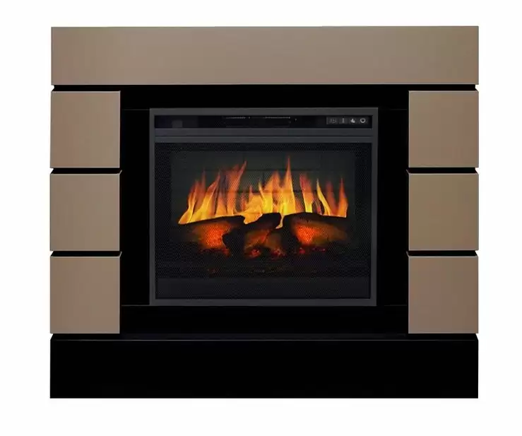 Каминокомплект Royal Flame Lindos Beige Grey с очагом Vision 23 EF LED 3D FX