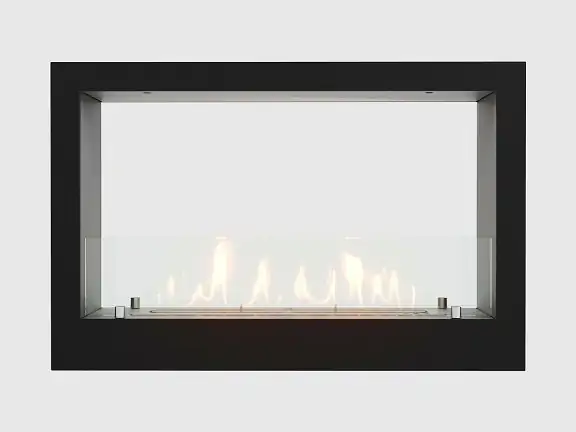 Встроенный биокамин Lux Fire Сквозной 730 S ВБКС-730S