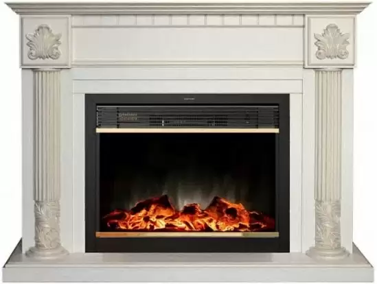 Каминокомплект RealFlame Imperia 33 с очагом MoonBlaze S LUX Brass
