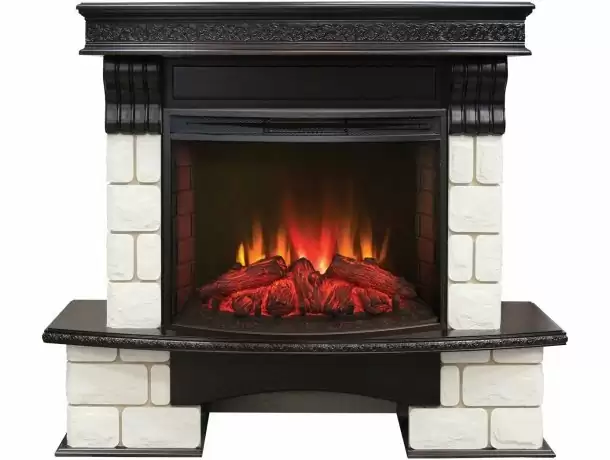 Каминокомплект RealFlame Vermont 25,5 с очагом Evrika 25,5 LED