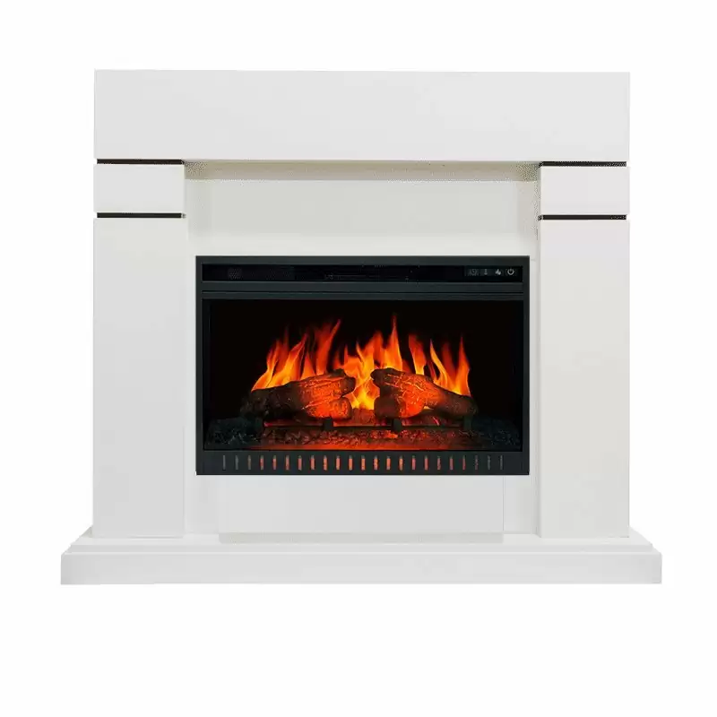 Каминокомплект Royal Flame Lindos белый с очагом Vision 26 EF LED FX