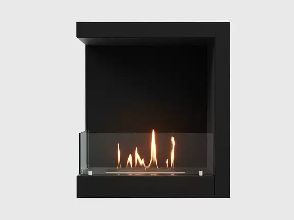Встроенный биокамин Lux Fire Угловой 555 М