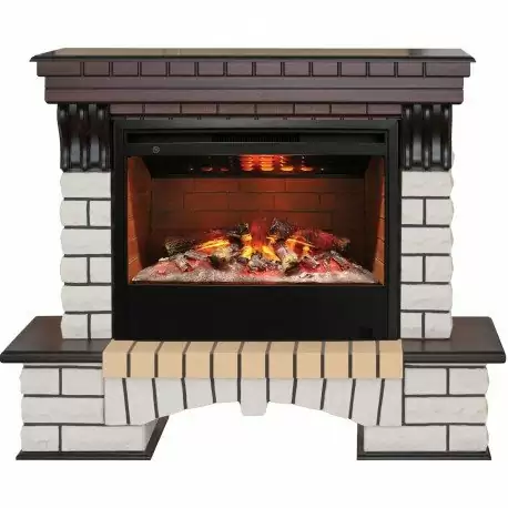 Каминокомплект RealFlame Country 26 AO с очагом 3D Helios 26