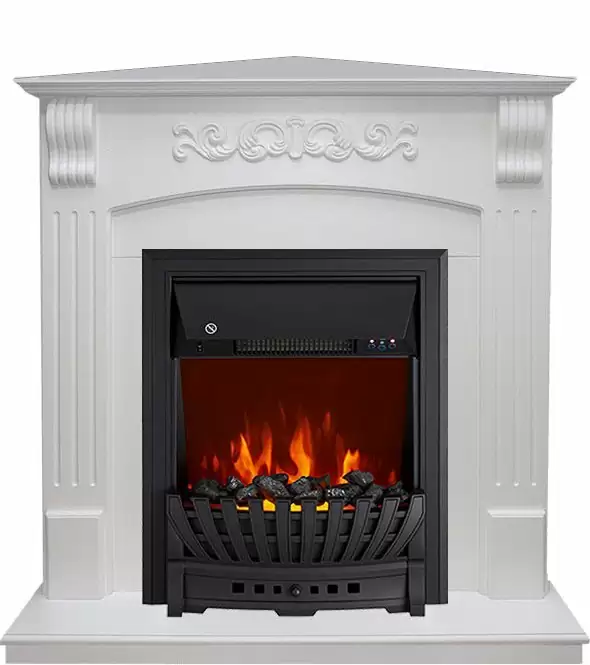 Каминокомплект Royal Flame Sorrento угловой c очагом Aspen Black