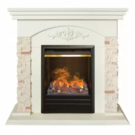 Каминокомплект RealFlame Neapolis WT с очагом 3D Olympic