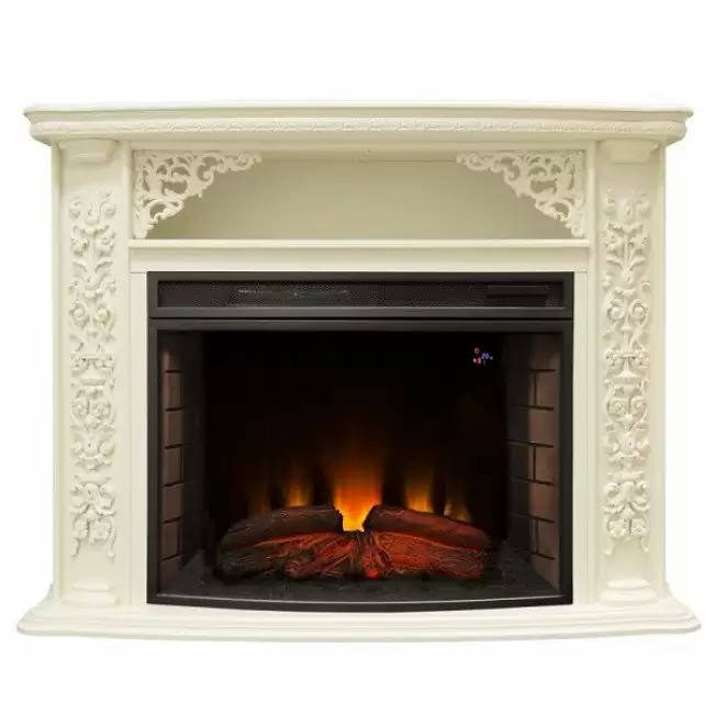 Каминокомплект RealFlame Izabella 33 WT с очагом Firespace 33 S IR