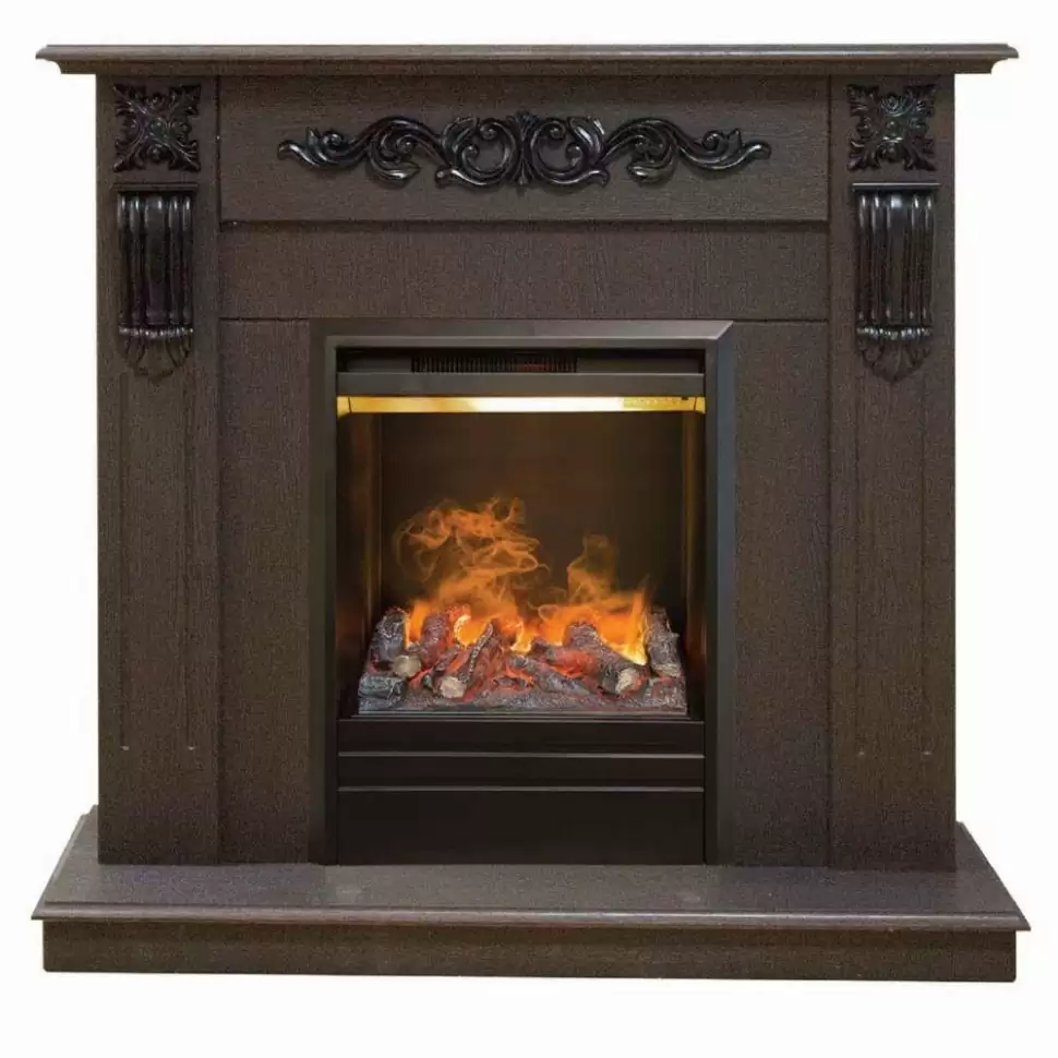 Каминокомплект RealFlame Dominica STD/EUG DN с очагом 3D Olympic