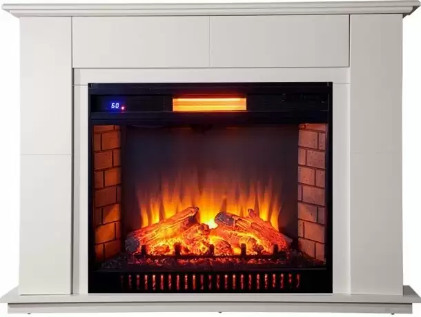 Каминокомплект Interflame Blanc под очаг Antares 31 LED FX QZ