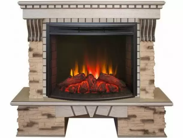 Каминокомплект RealFlame Sorento 25,5 с очагом Evrika 25,5 LED