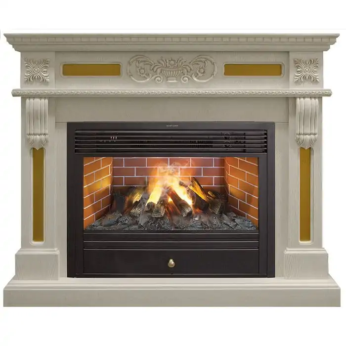 Каминокомплект RealFlame Corsica 26 WT с очагом 3D Novara