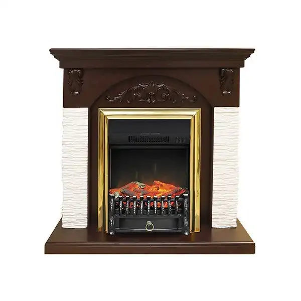 Портал Royal Flame Bern Classic мелкий сланец белый