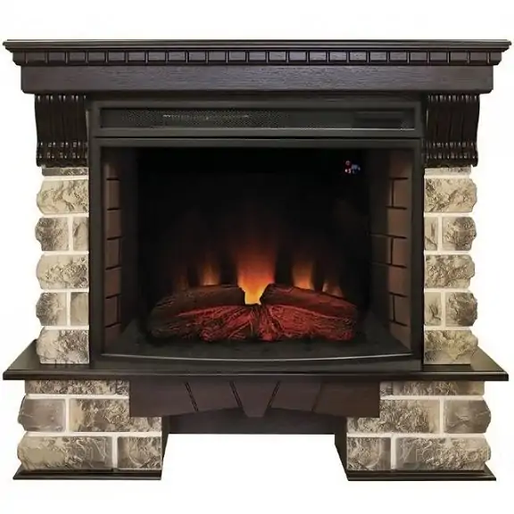 Каминокомплект RealFlame Kansas 33 с очагом Firespace 33 S IR