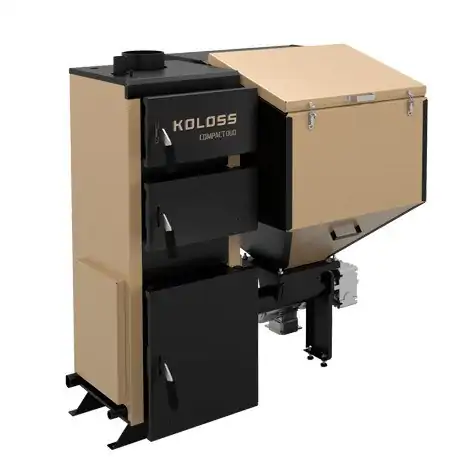 Напольный твердотопливный котел Koloss Auto Compact Duo 45