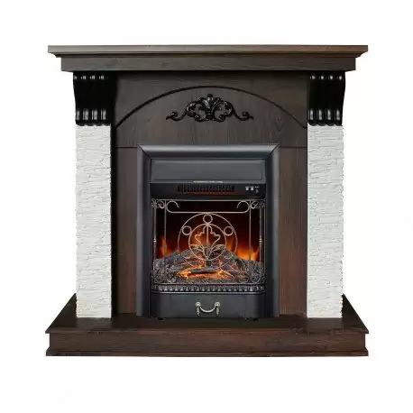 Каминокомплект RealFlame Corfino NT с очагом Majestic Lux Black S