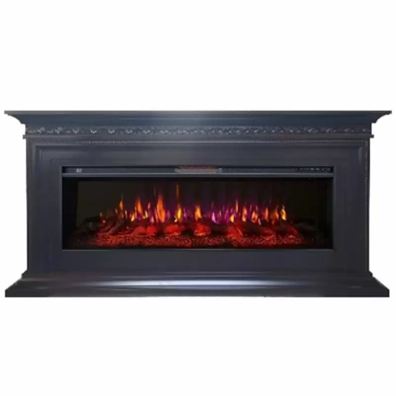 Каминокомплект Interflame Тайлер темный дуб с очагом FreeSpace 50 LED FX QZ