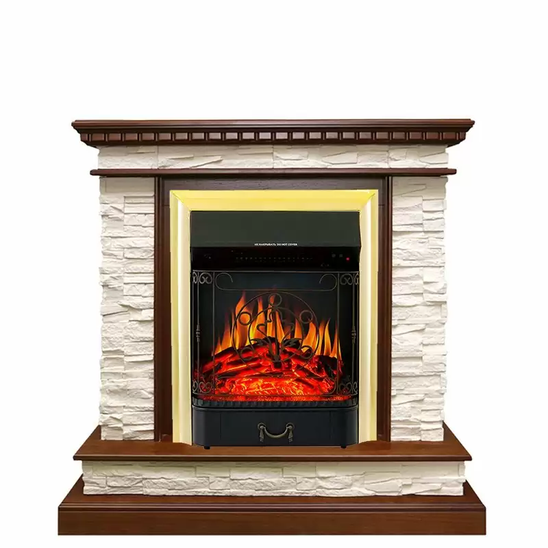 Каминокомплект Royal Flame Calgary с очагом Majestic FX Brass