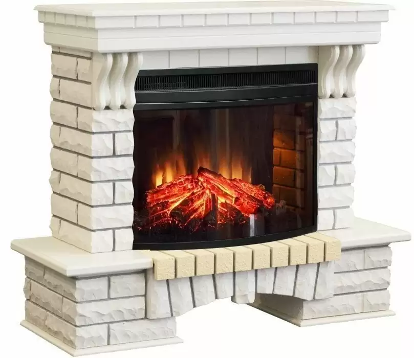 Каминокомплект RealFlame Country 33 WT с очагом Firespace 33 S IR