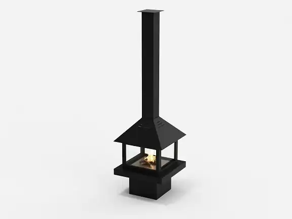 Островной биокамин Good Fire Куб 850