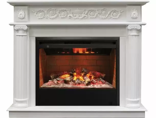 Каминокомплект RealFlame Attica 25,5 с очагом 3D Helios 26