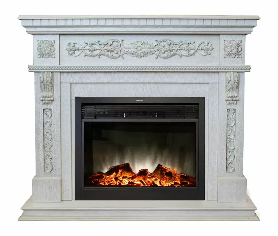 Каминокомплект RealFlame Estella 25,5/26 WT с очагом MoonBlaze LUX Black