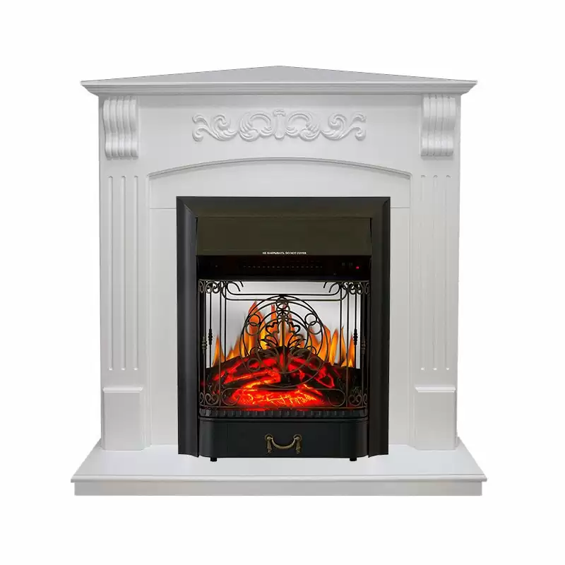 Каминокомплект Royal Flame Sorrento угловой c очагом Majestic FX M Black