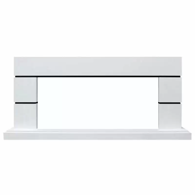 Портал Interflame Норд белый под очаг FreeSpace 50 LED FX QZ