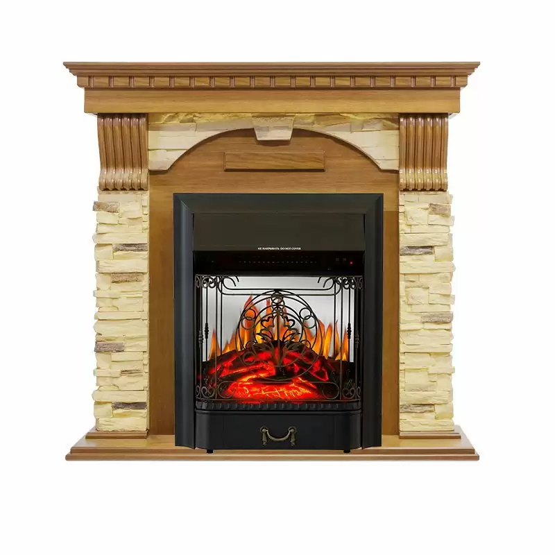 Каминокомплект Royal Flame Dublin с очагом Majestic FX M Black