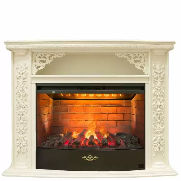 Каминокомплект RealFlame Izabella 33 WT 3D Firestar 33