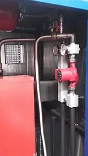 Твердотопливный наружный котел Буржуй-К Т-24АМК
