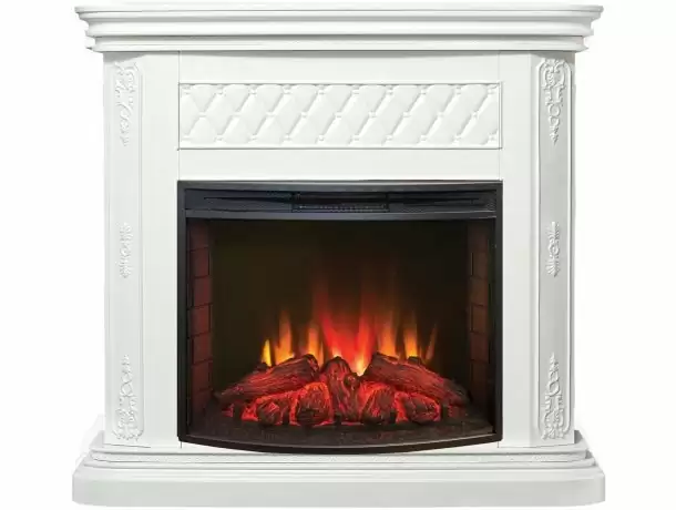 Каминокомплект RealFlame Bergamo 25,5 с очагом Evrika 25,5 LED