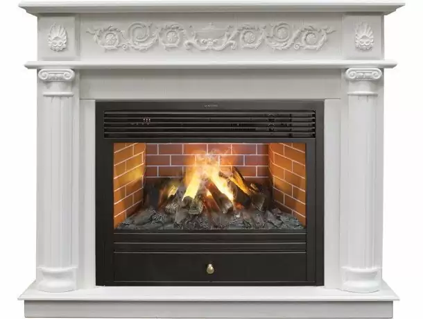 Каминокомплект RealFlame Attica 25,5 с очагом 3D Novara