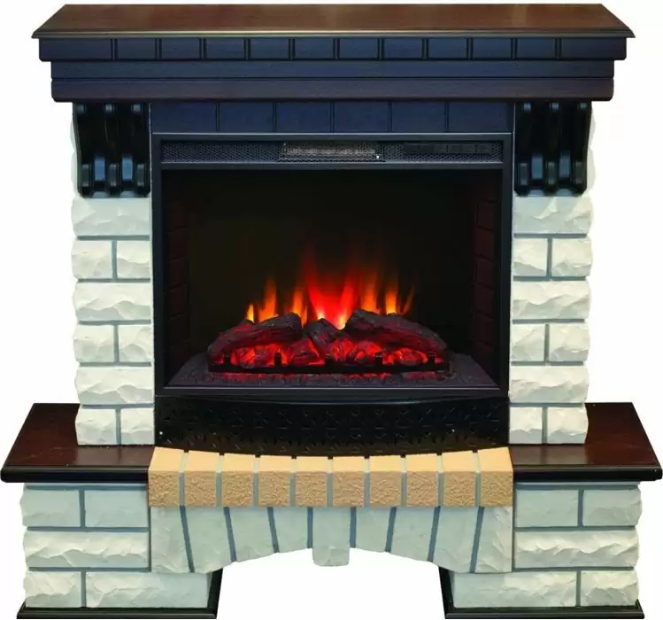 Каминокомплект RealFlame Country 25/25,5 AO с очагом Sparta 25,5 LED