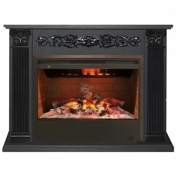 Каминокомплект RealFlame Milton 25,5/26 DN с очагом 3D Helios 26