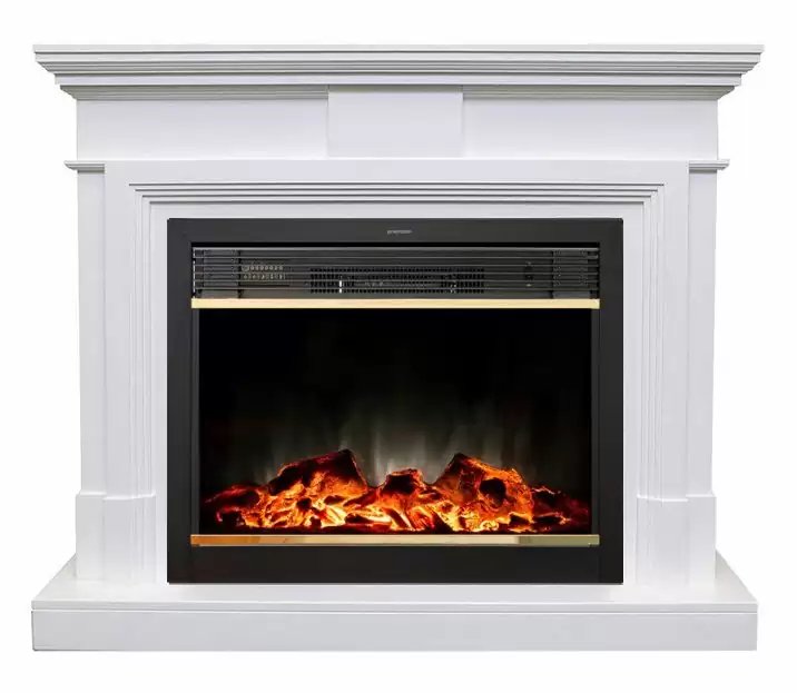 Каминокомплект RealFlame Marco 26 с очагом Moonblaze Lux Brass
